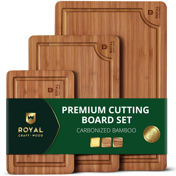 Wooden Cutting Boards for Kitchen Appliances (3 Count)