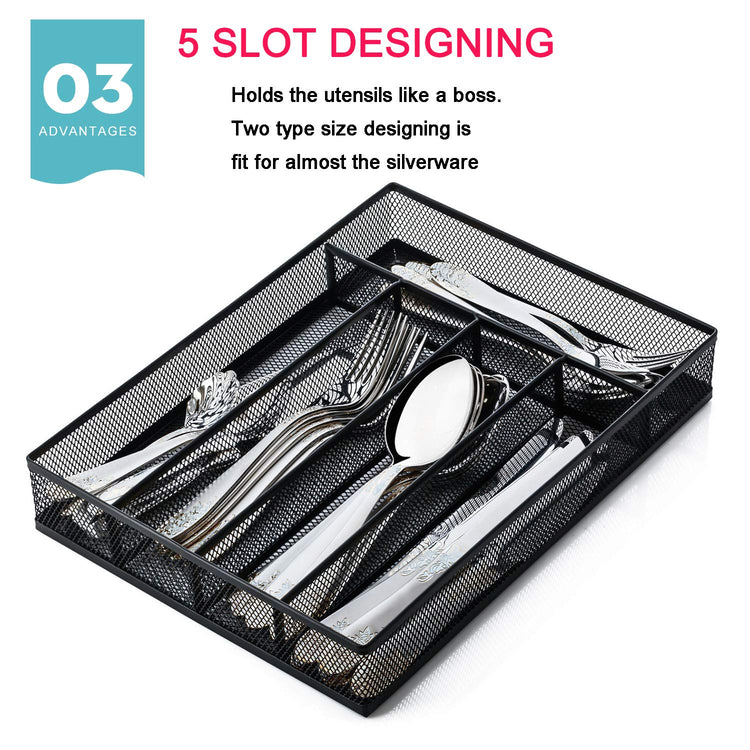 Utensil Drawer Organizer