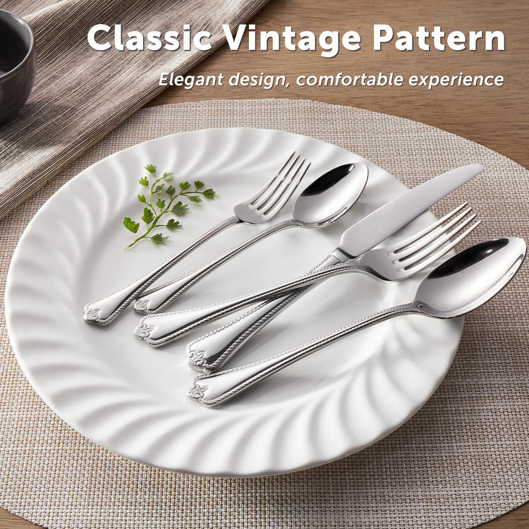 30 Piece Silverware Set