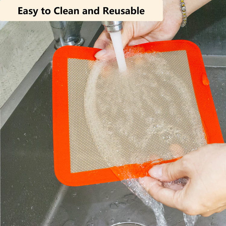 Square Silicone Baking Mats for 9 Inch Baking Pan