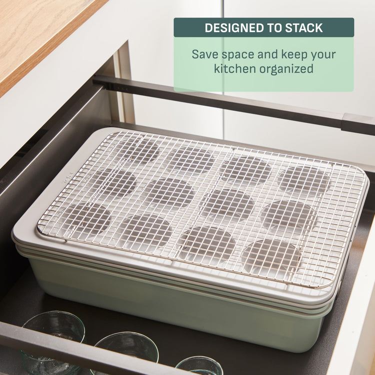 Refresh Ceramic Nonstick Baking Pans Set (8 Count)