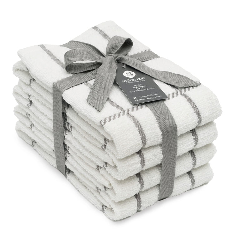 100% Cotton Terry Dish Towels (4 Count)