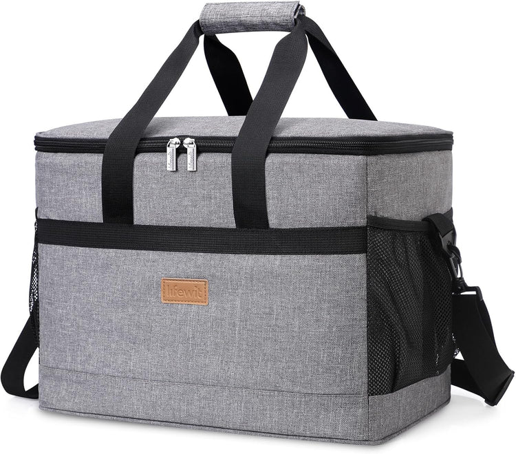 Lifewit Cooler Bag 30/50/60 Cans Collapsible and Insulated Large Lunch Bag Leakproof Soft Cooler Portable Tote for Camping/BBQ/Family Outdoor Activities