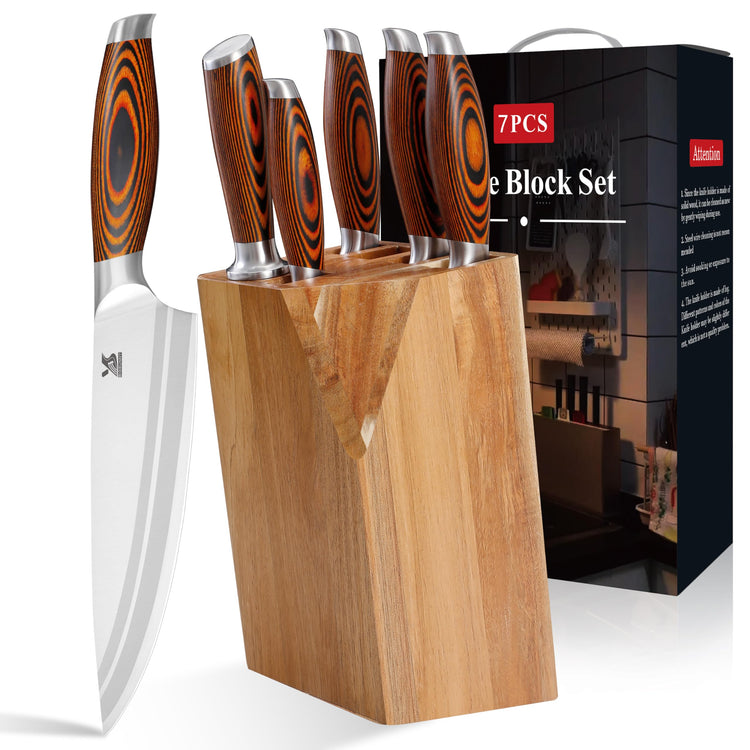 7pcs Knife Block Set (7 Count)