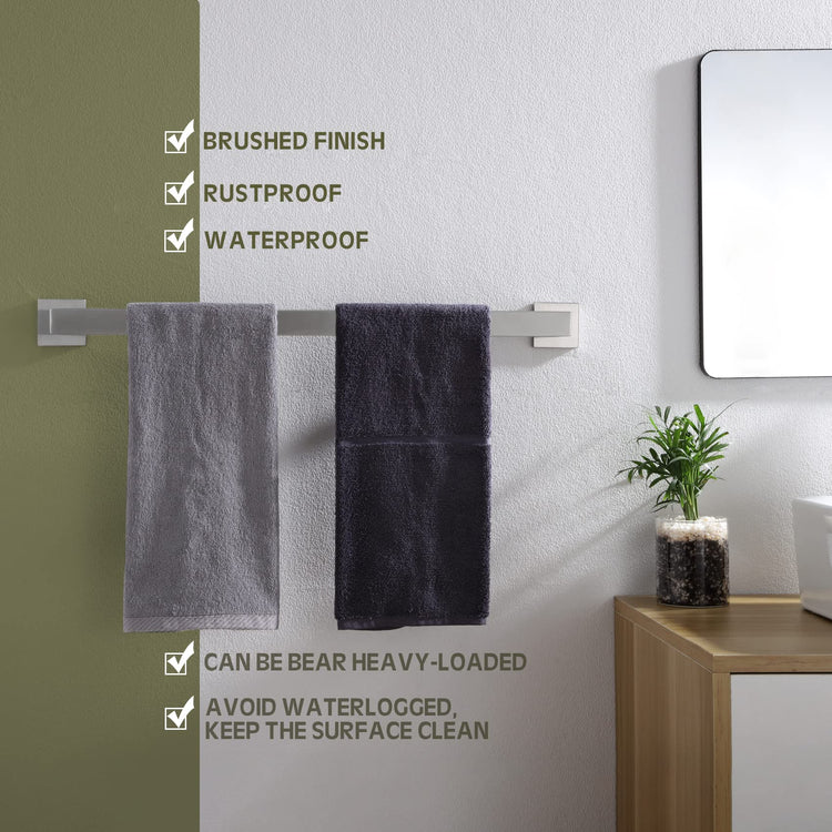 24 Inch Single Towel Bar