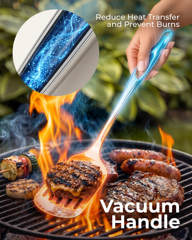 Stainless Steel Slotted Spatula Turner