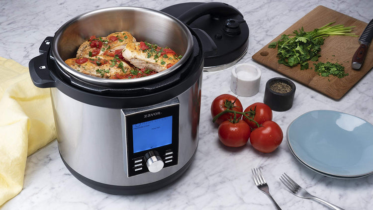 LUX LCD 6 Quart Programmable Electric Multi