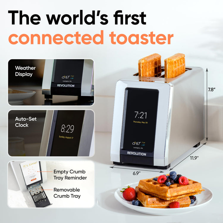 R180 Connect Plus Smart Toaster with Touchscreen
