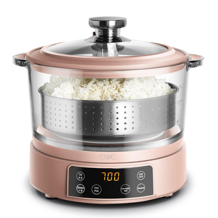 Glass Mini Low Carb Rice Cooker