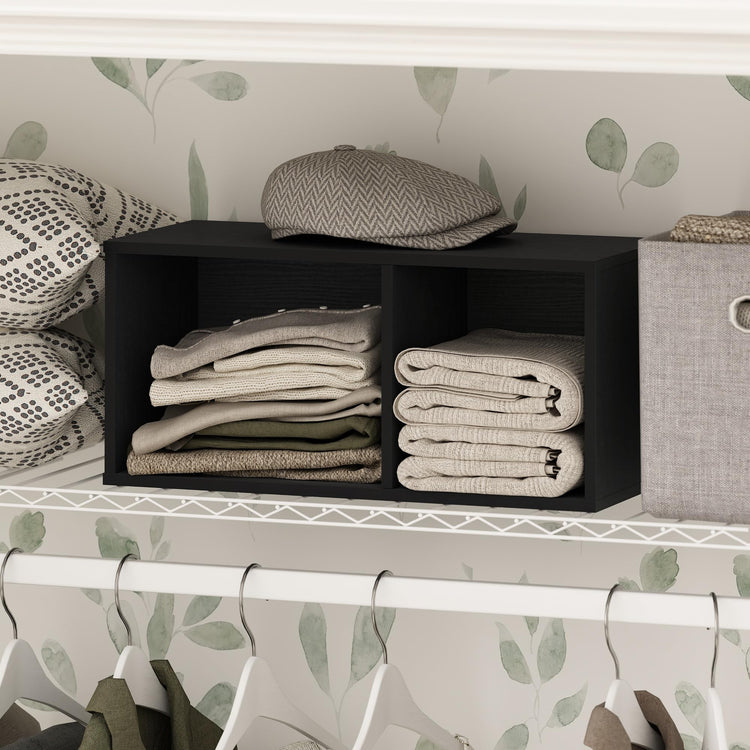 Reed 2 Tier Closet Organizers and Storage