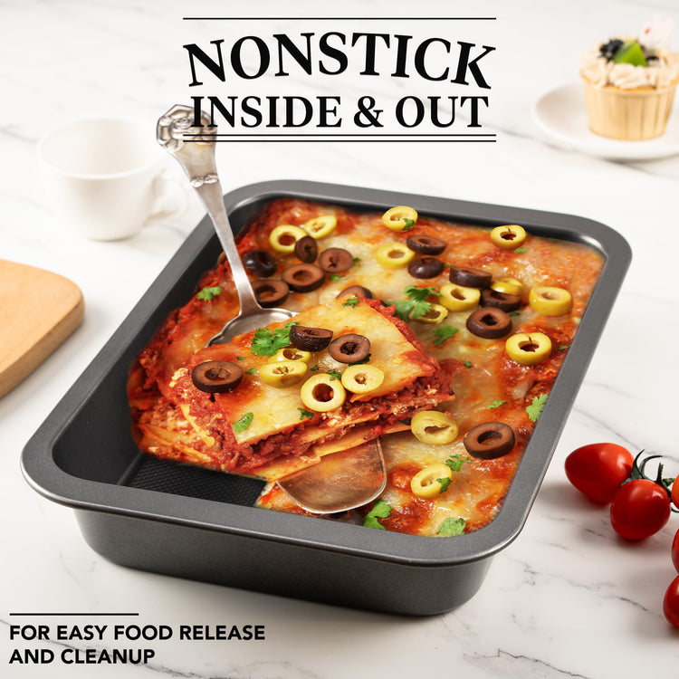 Cake Pan Nonstick Baking Pan for Cake (2 Count)