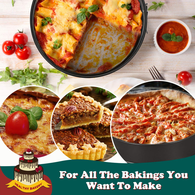 6 Inch Non stick Springform Pan with Removable Bottom