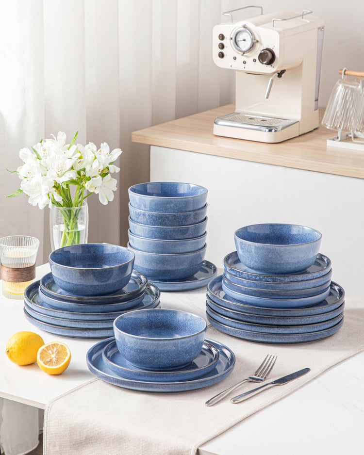 ANYA 18 Pieces Plates and Bowls Set