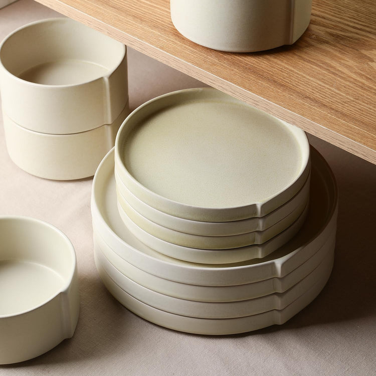 Bao 24 Piece Dinnerware Set Stoneware (24 Count)