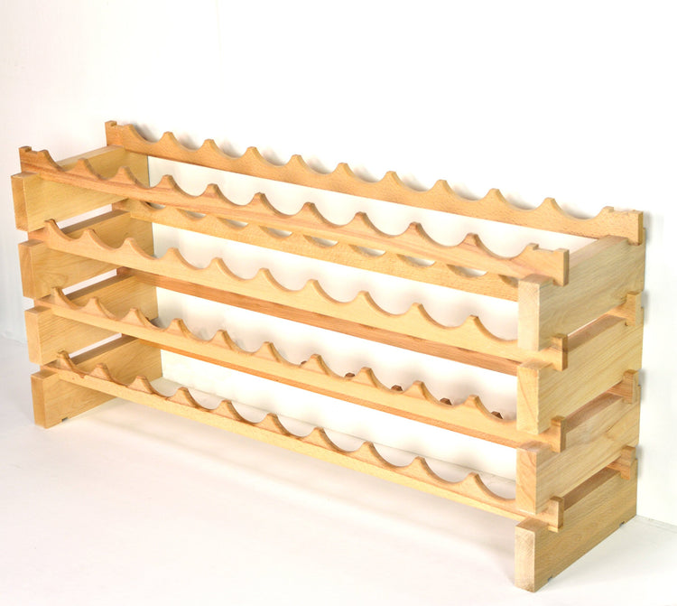 Modular Wine Rack Beechwood 40