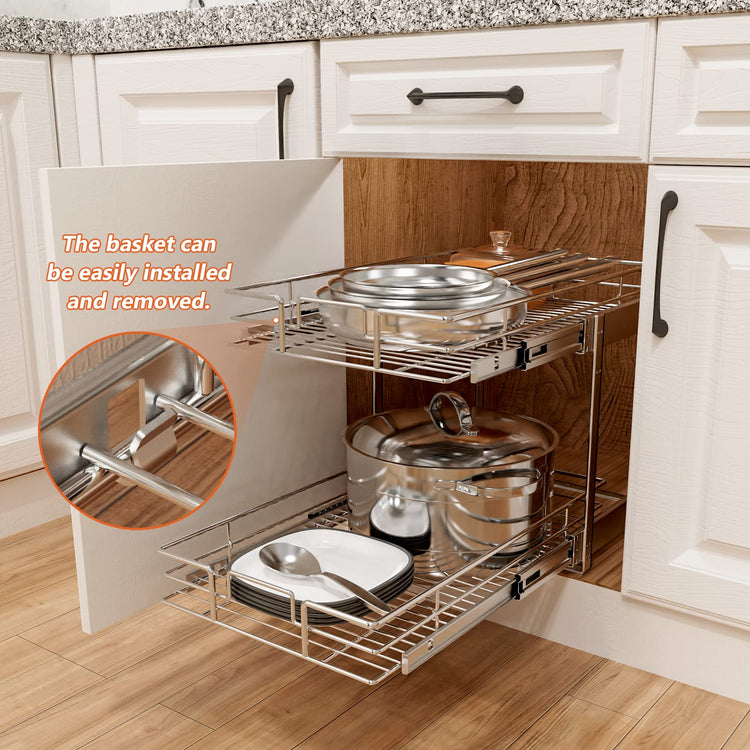 Individual Pull Out Cabinet Organizer