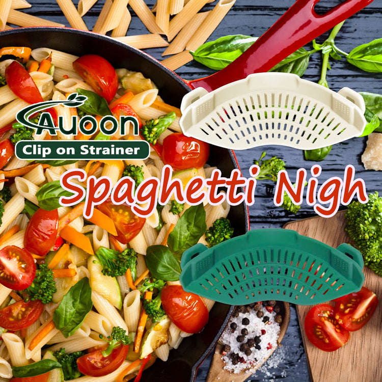 Pasta Strainer Clip on Silicone