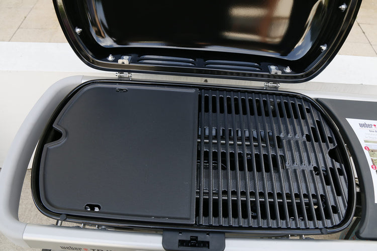 7034 Cast Iron Griddle Plate for Weber Traveler 9010001 Gas Grill