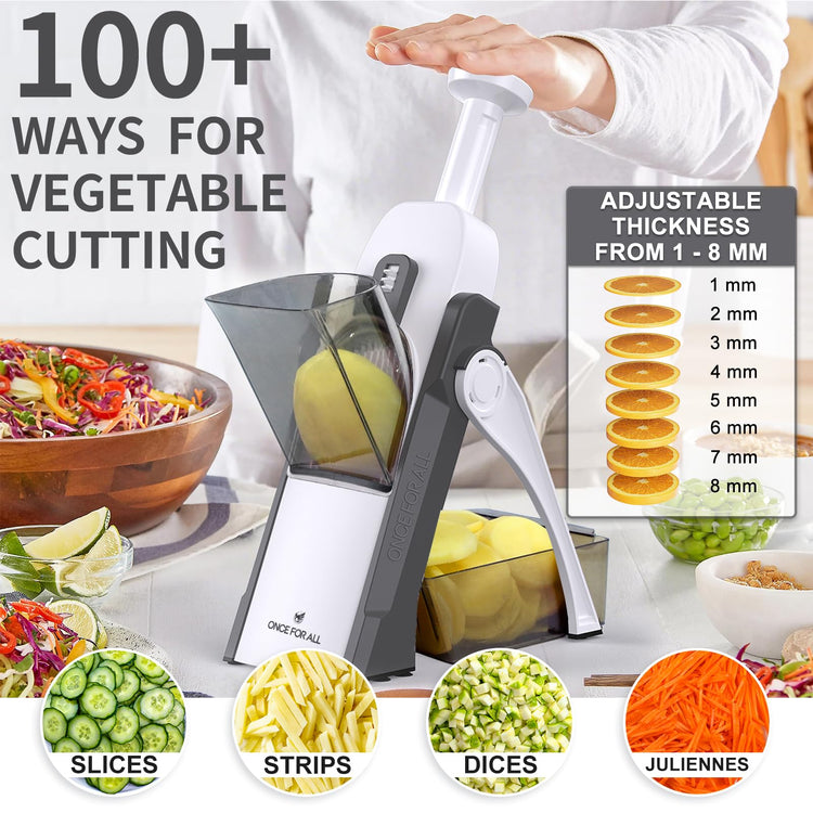 Safe Mandoline Slicer Kitchen