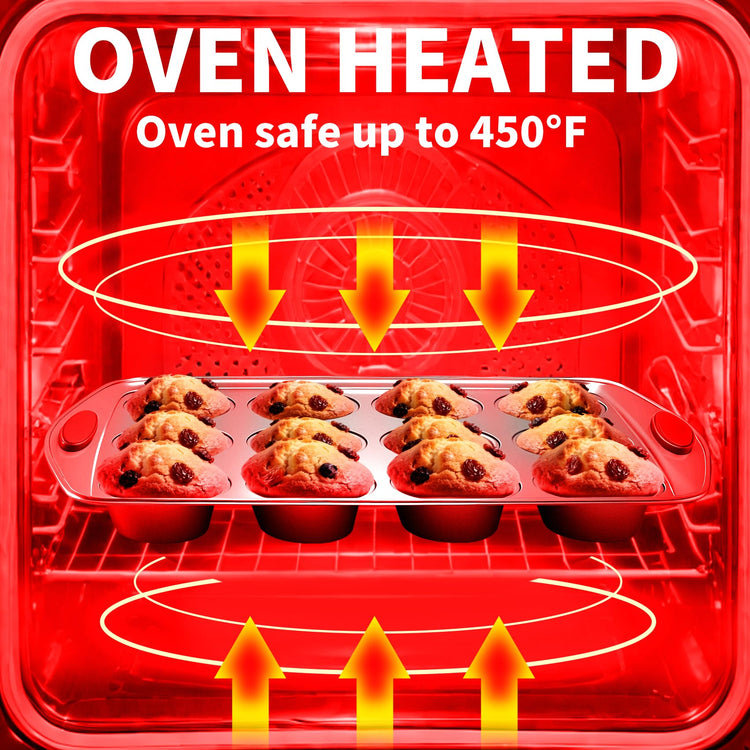 Muffin Pan 6 Cup (2 Count)