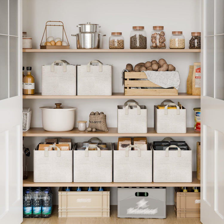 Linen Closet Storage Bins (2 Count)