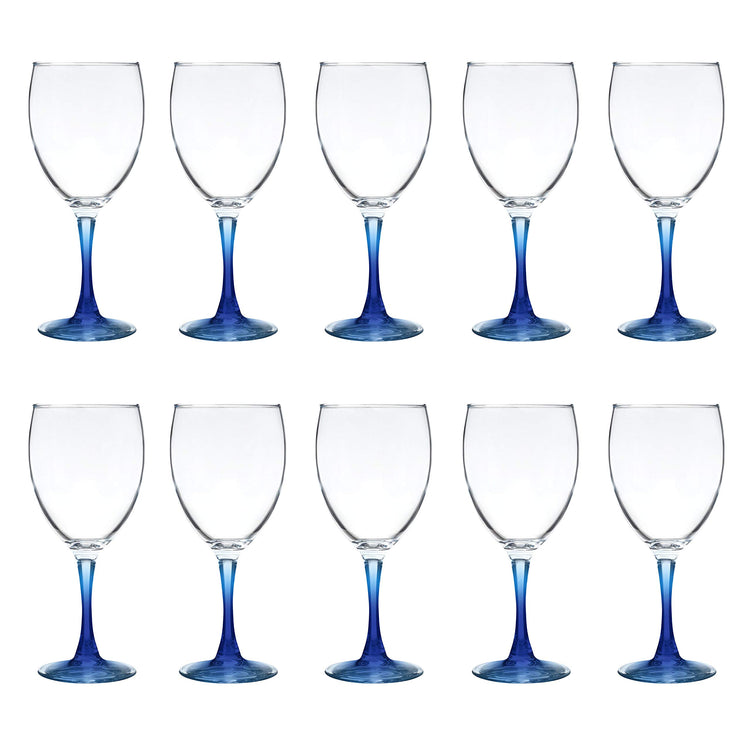 Nuance Wine Glasses by ARC 10.5 oz. Set of 10 (10 Count)