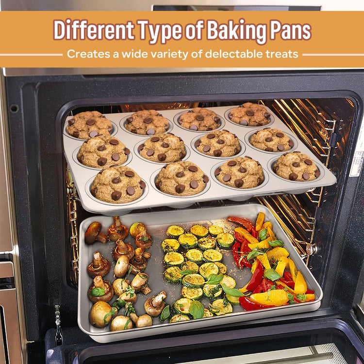 6 Piece Baking Pans set (6 Count)