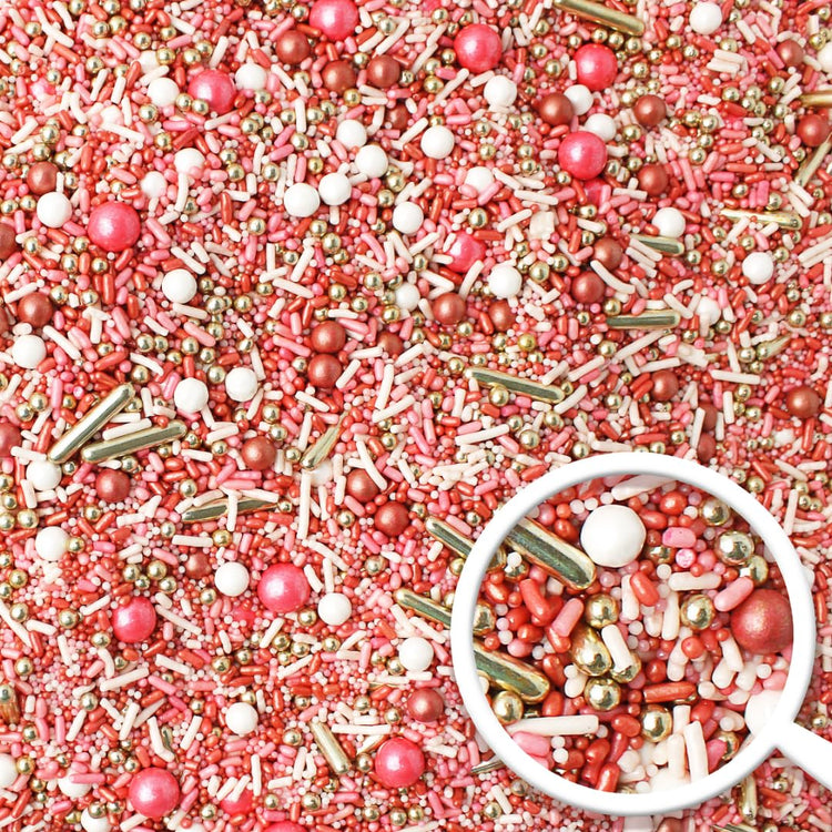Vintage Rose Gold Sprinkle Mix (2 Ounce)