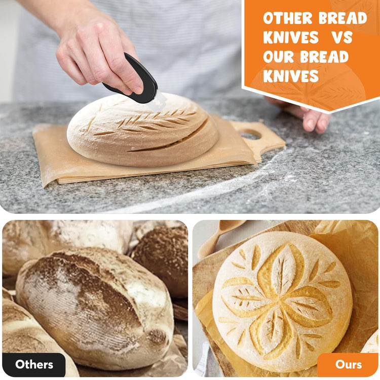Extractable & Magnetic Bread Lame Dough Scoring Tool (5 Count)