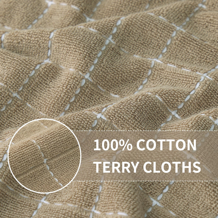 100% Cotton Terry Kitchen Towels (4 Count)
