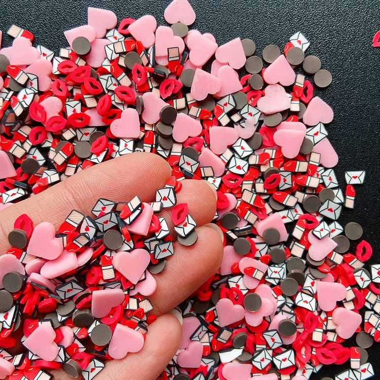 Fake Sprinkles Clay Sprinkles Polymer Clay Slices for Nail Art DIY Crafts Cake Phone Case