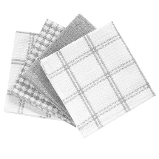Premium Waffle Dish Cloths (4 Count)