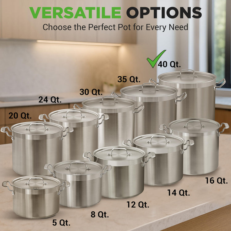 Stainless Steel Cookware Stockpot