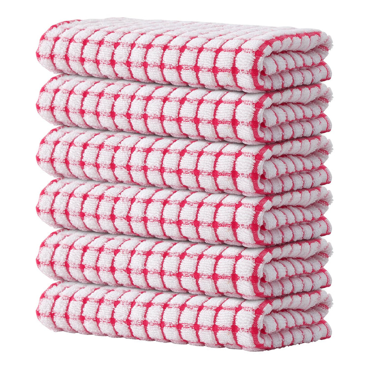 Cotton 6 Pack Terry Kitchen Towels (6 Count)
