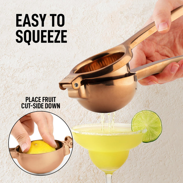 Zulay Extra Large Lemon Squeezer Stainless Steel