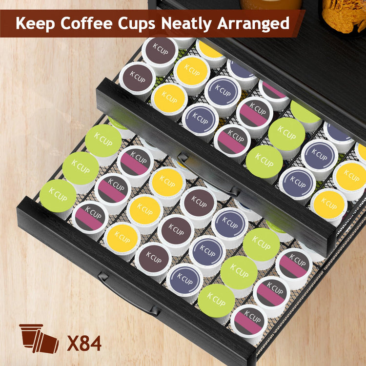 Coffee Syrup Rack Organizer
