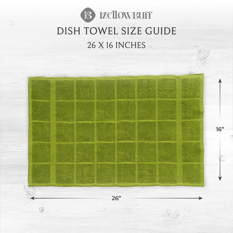 100% Cotton Terry Dish Towels (4 Count)