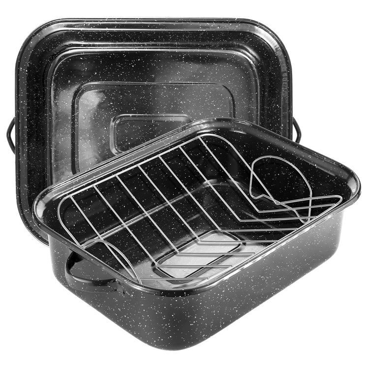 Roasting Pan With Lid and Rack