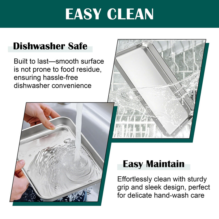 Small Baking Sheet with Wire Rack (2 Count)