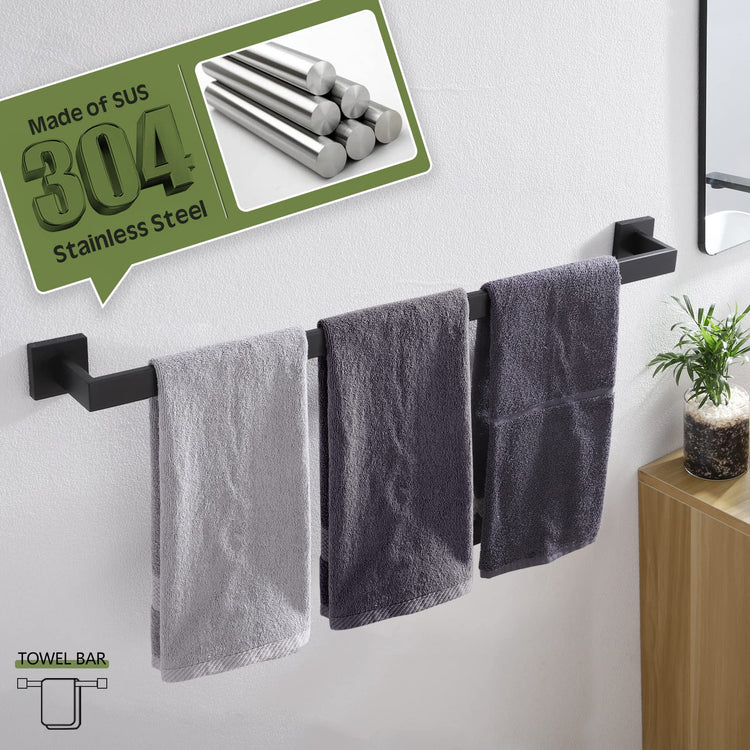 32 Inch Single Towel Bar