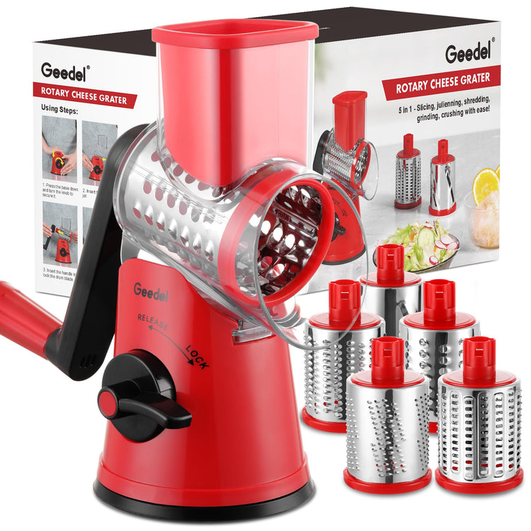 Rotary Cheese Grater Hand Crank