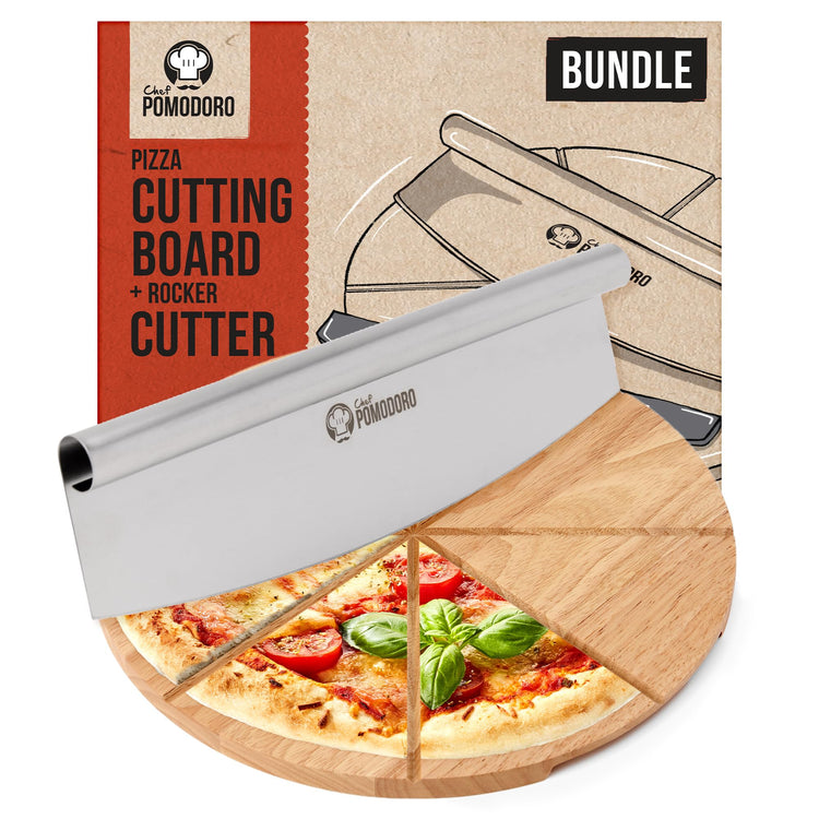 Stainless 14 inch Pizza Cutting Board