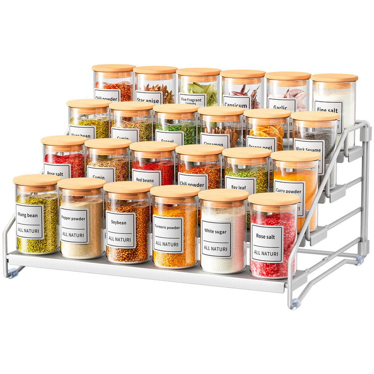 Spice Rack Organizer for Cabinet
