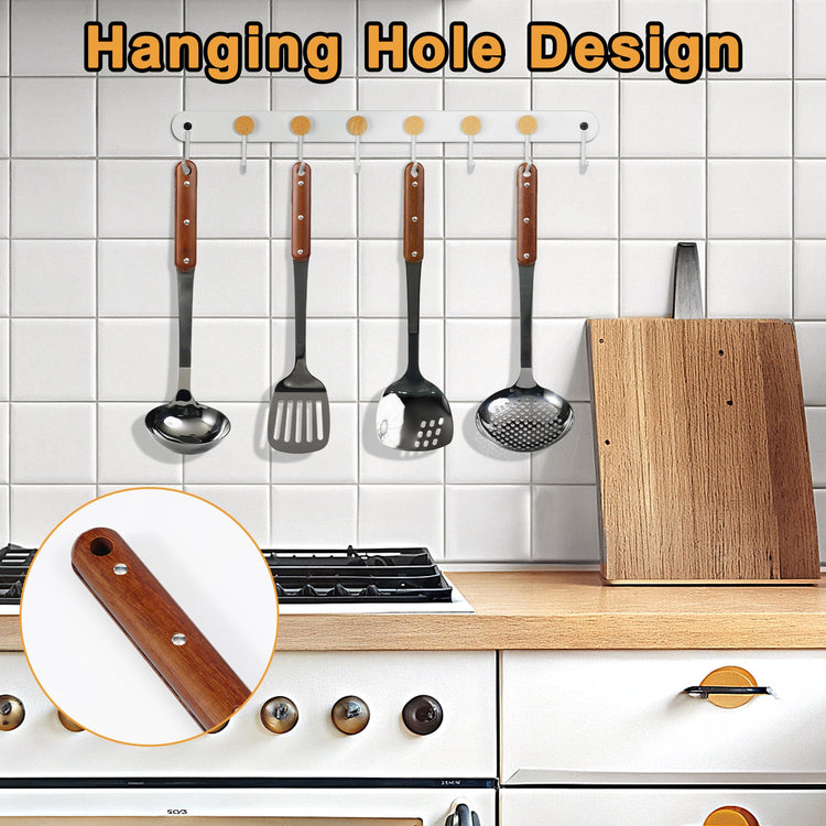 Stainless Steel Wok Spatula (4 Count)