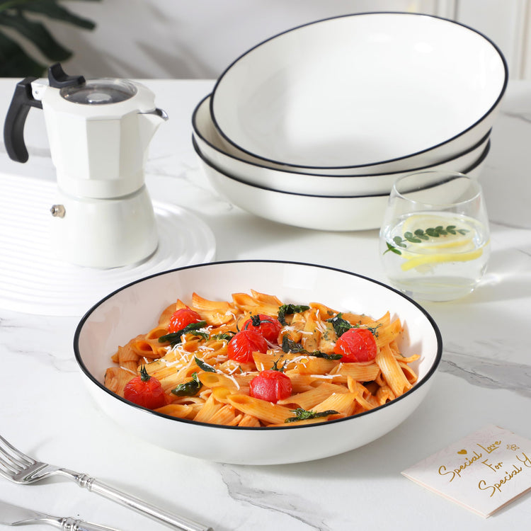 10" Large Pasta Bowls (4 Count)