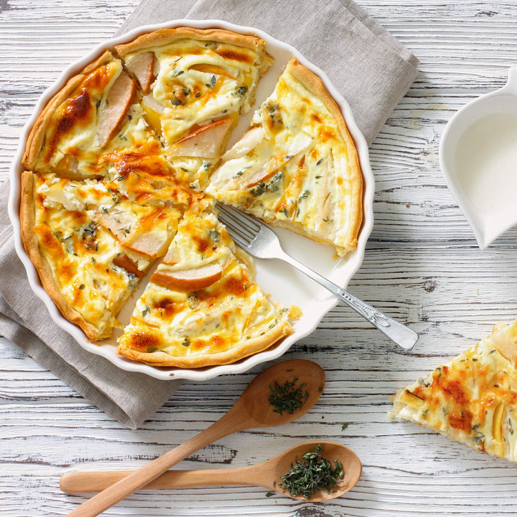 9.5 Inch Ceramic Tart Pan Set of 2