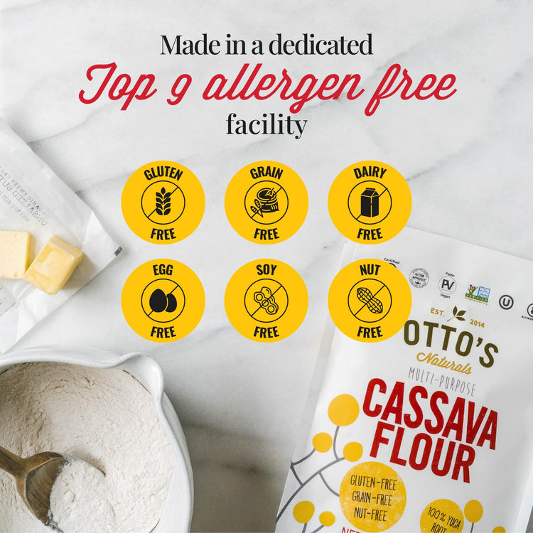Multi Purpose Organic Cassava Flour (160 Ounce)