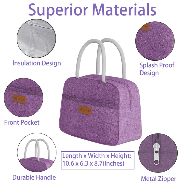 Leakproof Bento Box & Insulated Lunch Bag Set for School and Work