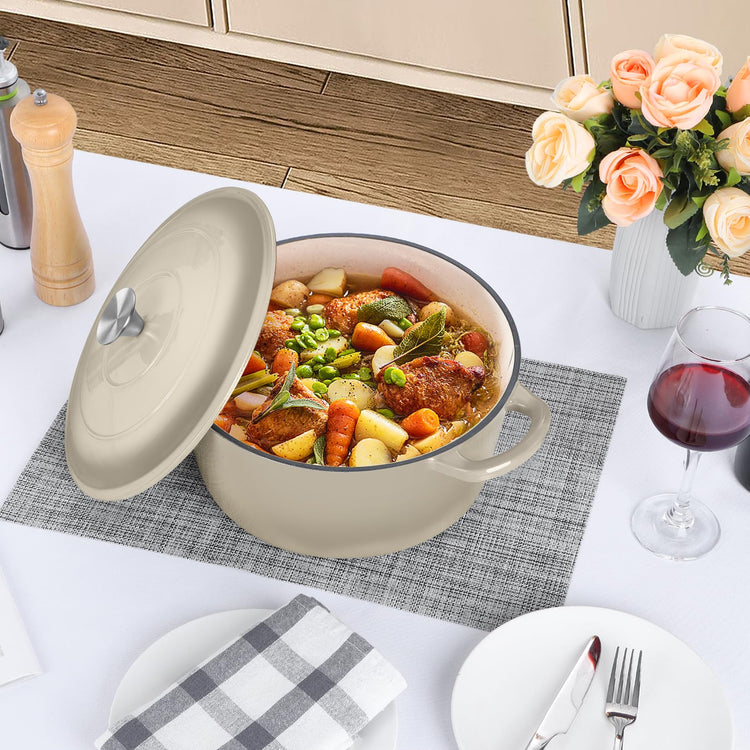 6QT Enameled Dutch Oven
