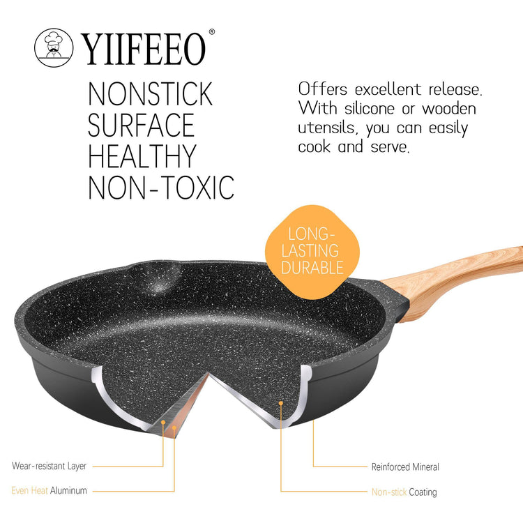 Non Stick Frying Pan Set
